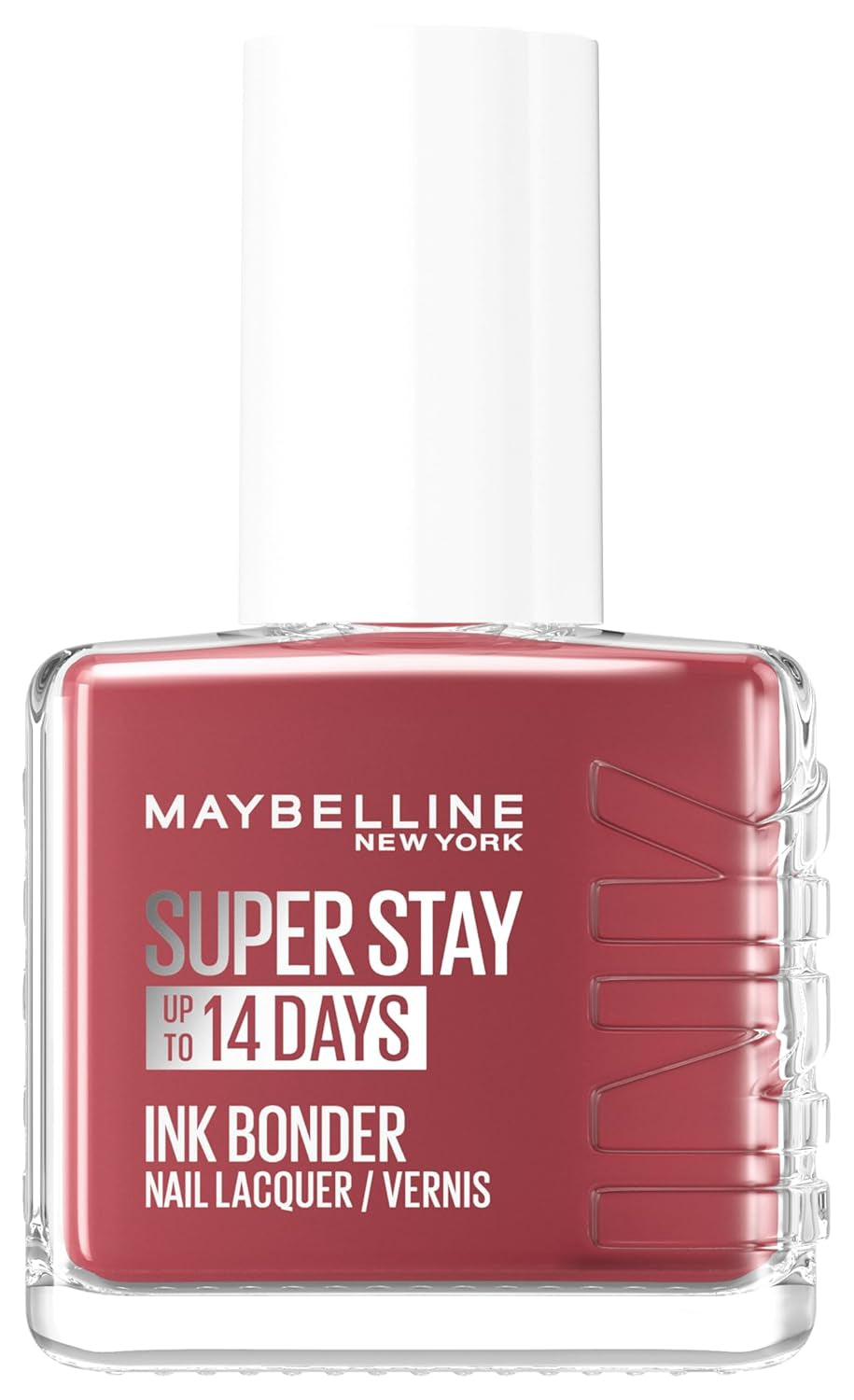 Maybelline New York Super Stay Ink Bonder 948 Pink Toffee - dlouhotrvající lak na nehty pro pevné nehty a intenzivní barvu, 12,3 ml
