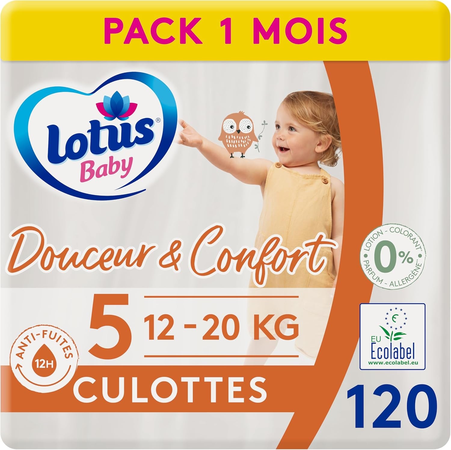 Douceur Naturelle - Kalhotky, Velikost 6 (16-26 kg) Balení 1 měsíc - 112 kalhotek