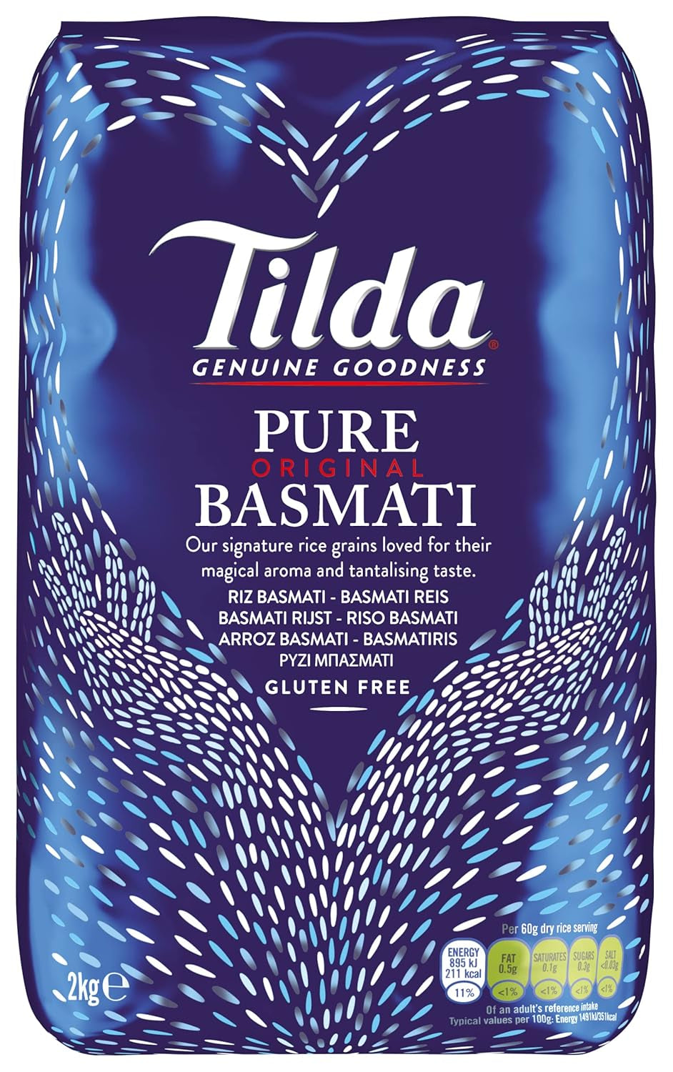 TILDA – rýže Basmati – (1 x 2 kg)