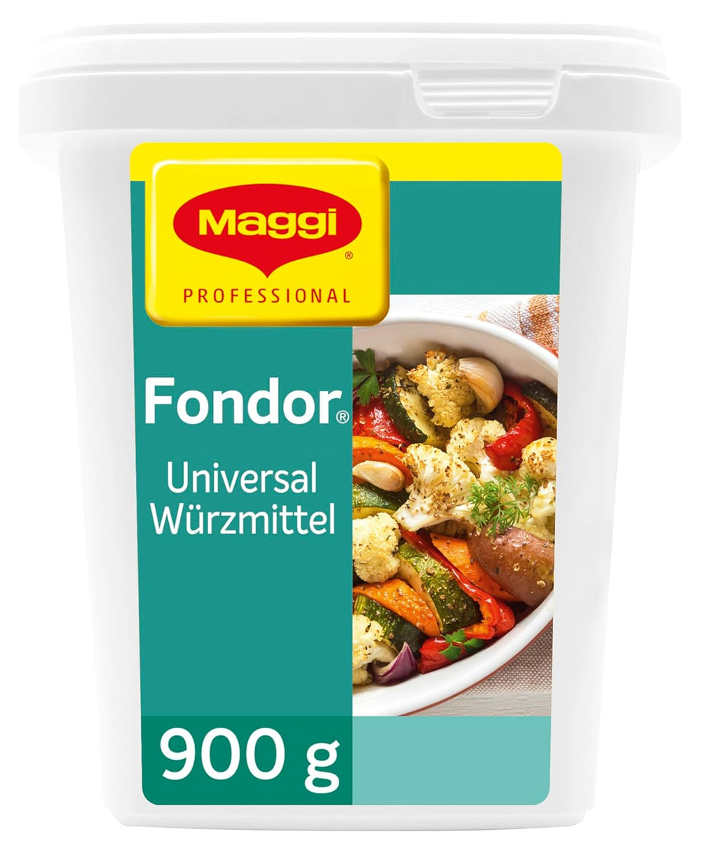Maggi Professional Fondor Universal-Würzmittel o.k.A., veganské Würzmischung, 1er Pack (1 x 900g Gastro Box)