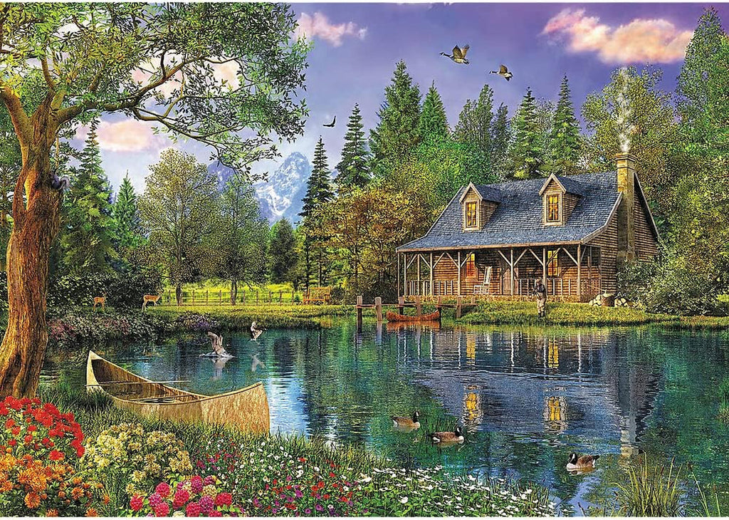 Trefl, 45005 Puzzle, Afternoon idyll, 4000 piese, Calitate premium, Pentru copii cu vârsta de peste 14 ani Puzzle Naty Shop