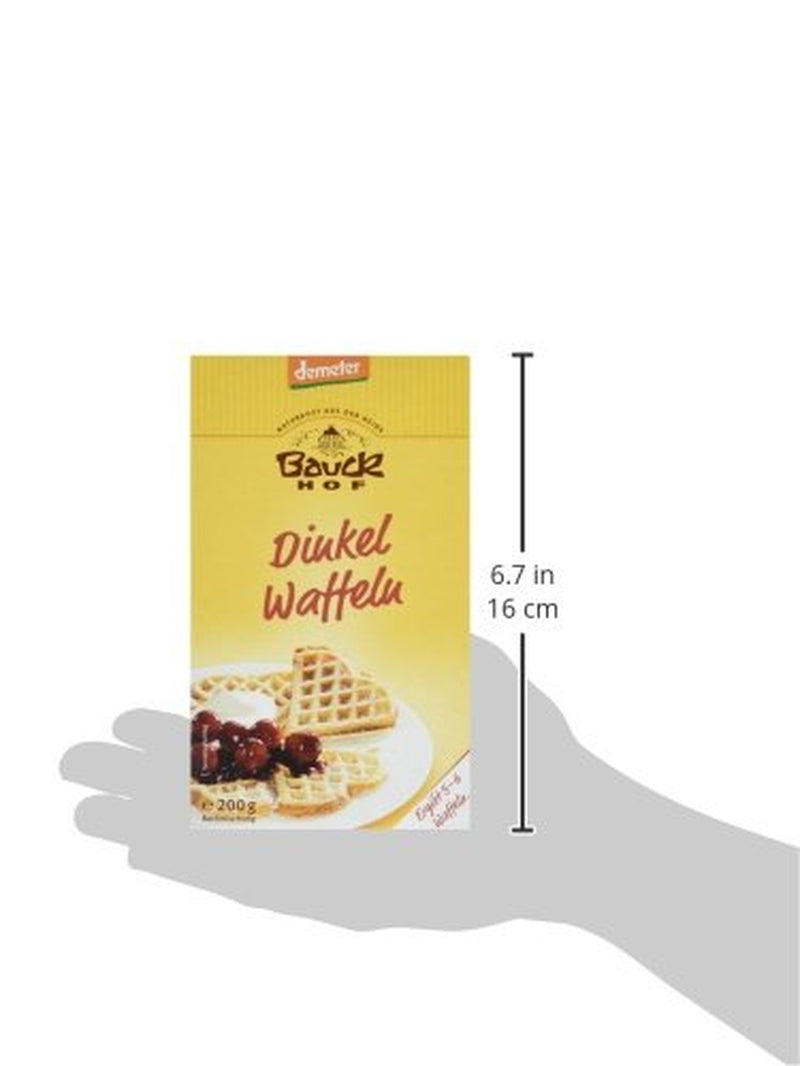 Demeter Bauck Hof Bio Dinkel Wafflen, 200 g Směs na pečení a vaření Naty Shop
