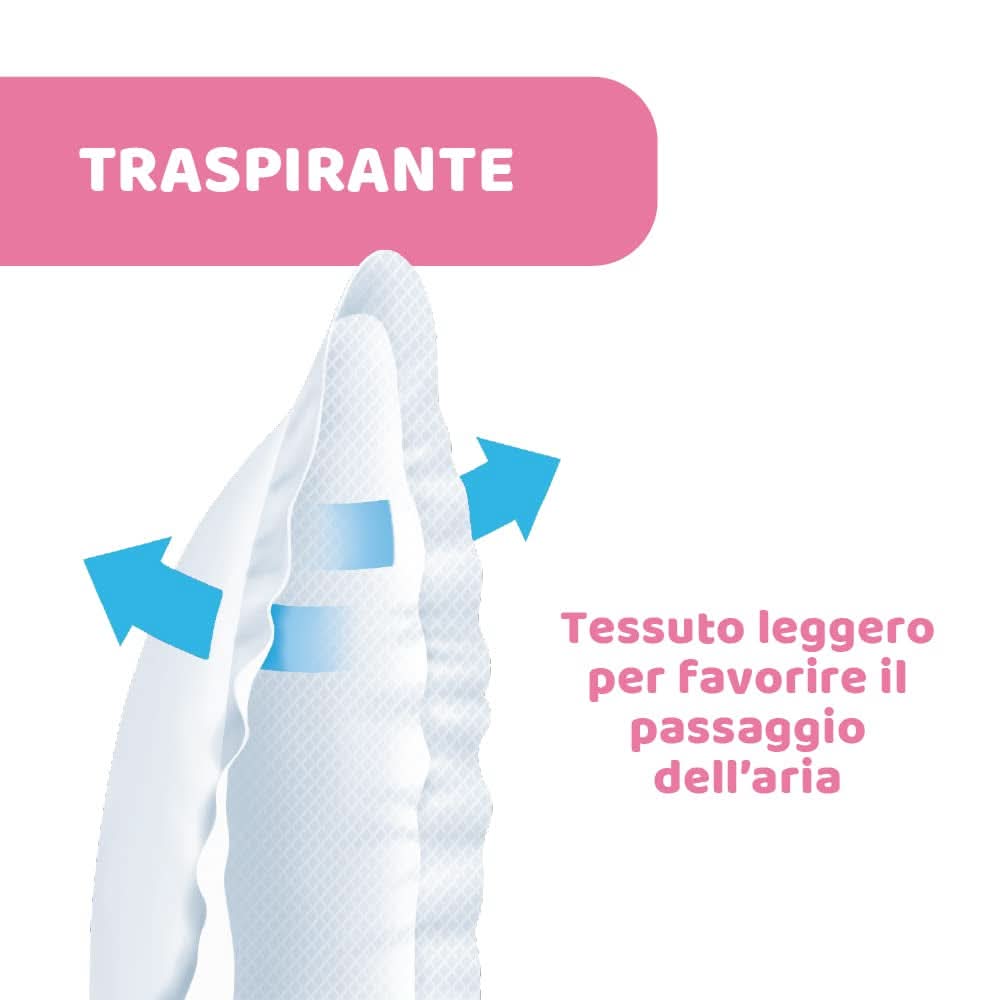 Chicco Acterielle Natural Feeling kojící podložky, 30 kusů Příslušenství pro výživu a kojení Bebe Naty Shop