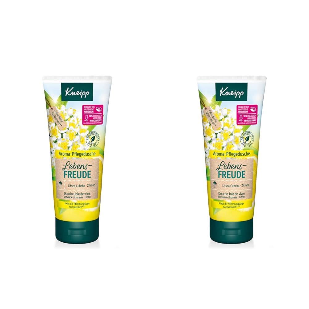 Kneipp Aroma, hydratační sprchový gel, 200 ml Sprcha a koupel Naty Shop Set 2 x 200 ml