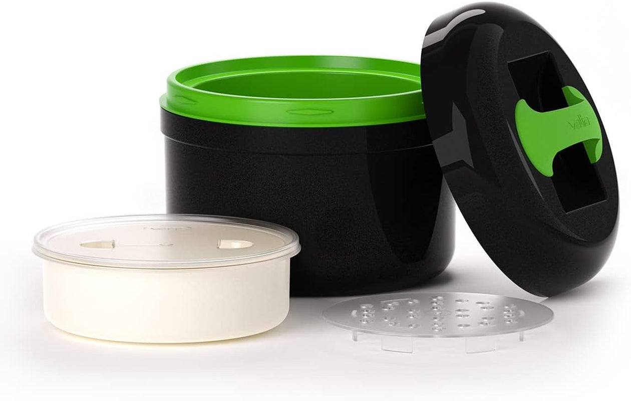 VALHERMFOOD25-03 Pro Term Lunchbox 2.5 l Colorat - Gris/Vert Cutii depozitare alimente Naty Shop