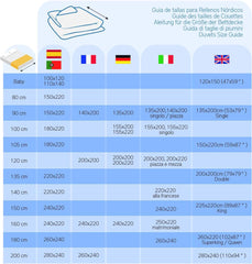 Pikolin Home - Oboustranná peřina 300 G - Dvoubarevná severská výplň - Do postele 90 - Plněná peřím, hřejivá, prodyšná, Světle šedá/přírodně šedá, 150 X 220 Cm Přikrývky a přikrývky Naty Shop