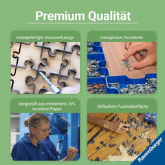 Puzzle Ravensburger pro děti - 13698 Magical Unicorns - Puzzle Jednorožec pro děti od 6 let, Se 100 dílky ve formátu XXL, Obsahuje omalovánku Puzzle Naty Shop