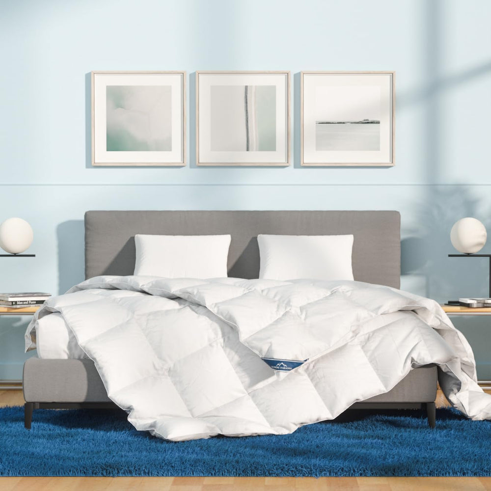 Nordic Paradise - Pohodlná přikrývka - 50% německé kachní peří - Teplá zimní přikrývka - 200X200 Cm Přikrývky a přikrývky Naty Shop