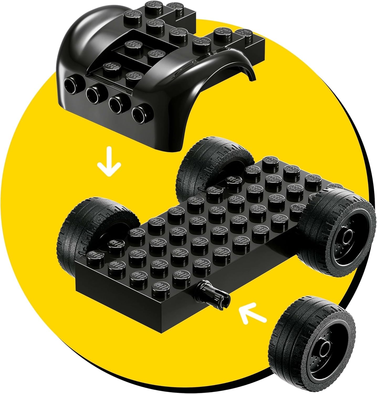 LEGO DC Batman: Batman & Batmobile vs. Pan Freeze - Auto superhrdina se 2 minifigurkami - Ledový vystřelovač s ohnivými prvky - Dárek pro chlapce a dívky od 4 let 76301 Stavebnice Besuche den LEGO-Store