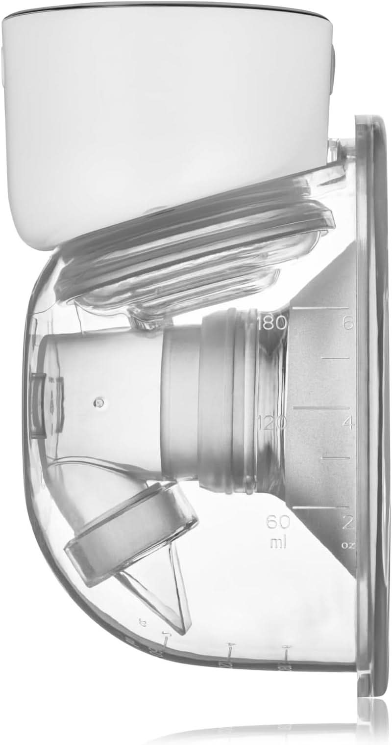 Jednoduchá elektrická odsávačka mateřského mléka LIONELO Fidi Free 180 ml, přenosná odsávačka se 2 fázemi, úspora energie 9 úrovní, 3 velikosti silikonových trychtýřů Časovač Příslušenství Jídlo a kojení Bebe Naty Shop