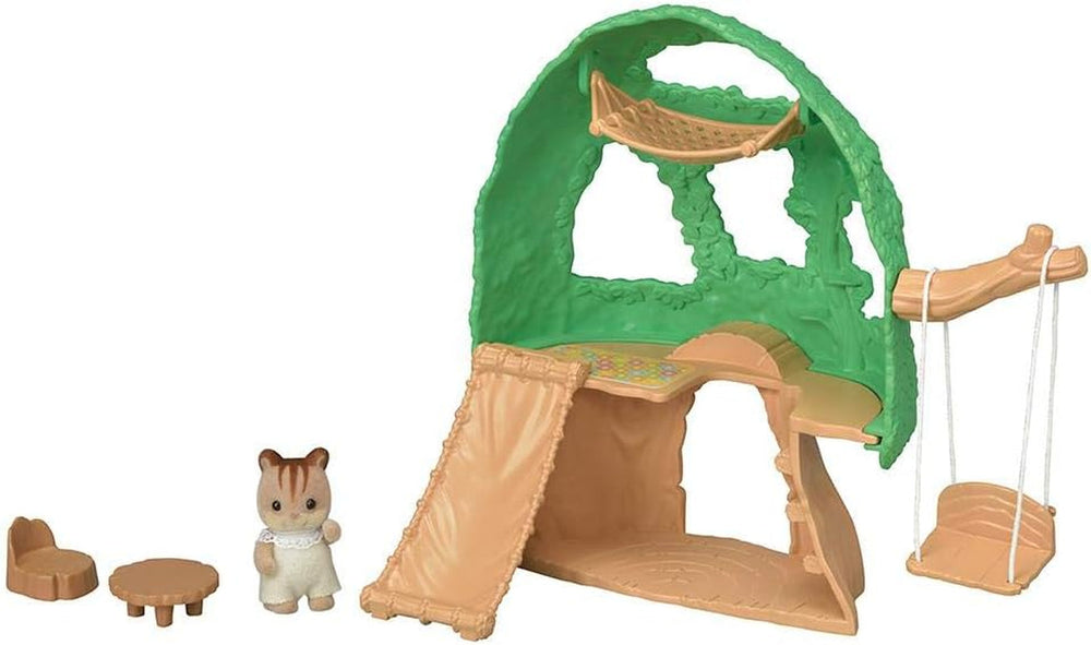 Sylvanian Families 5318 Baby Adventure Tree House - Hrací sada Domeček pro panenky Domky pro panenky Naty Shop Výchozí název