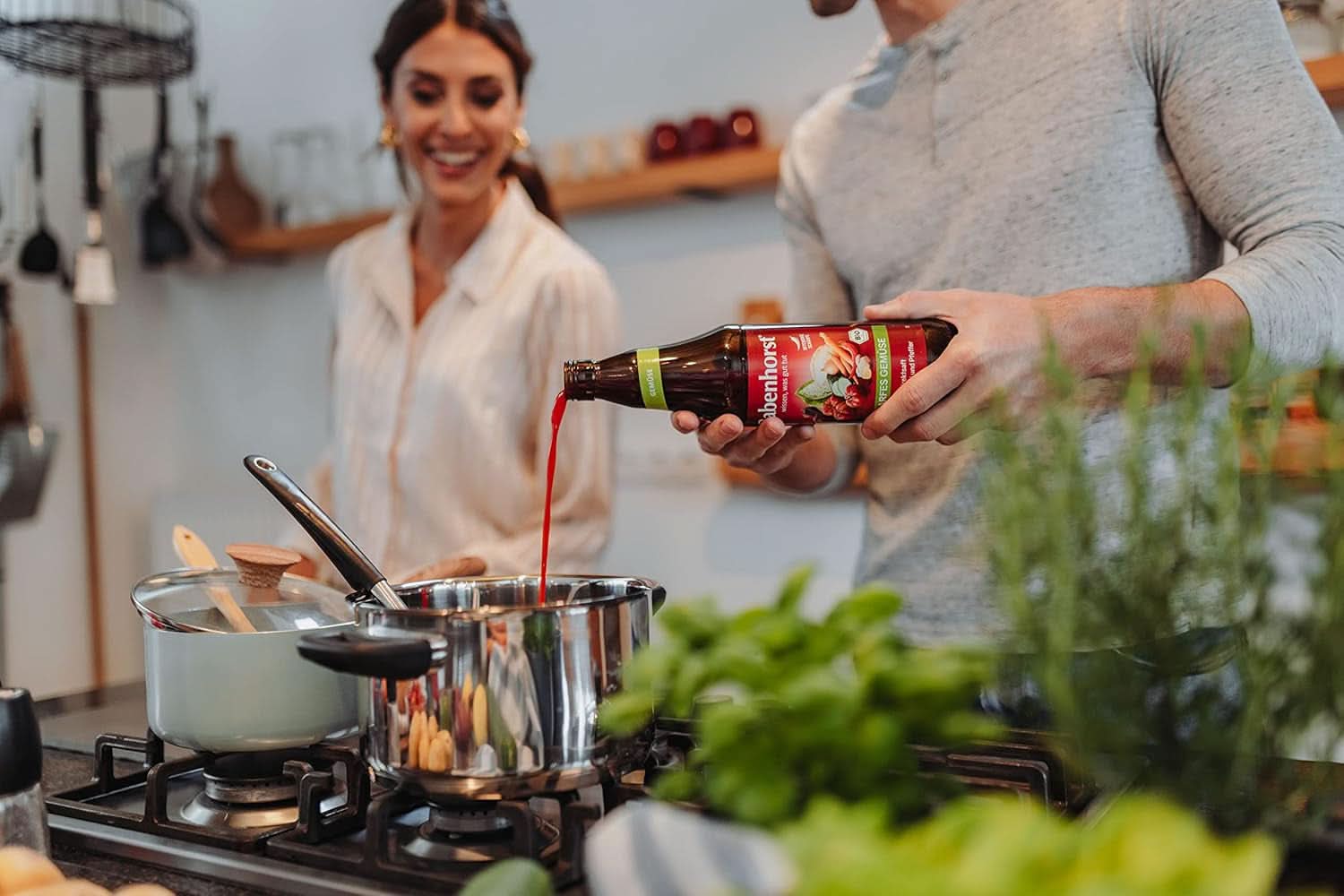 RABENHORST (6 x 700 ml) - Vysoce kvalitní zeleninová šťáva z různých druhů zeleniny s intenzivní kořenitou chutí Nealkoholické nápoje Naty Shop