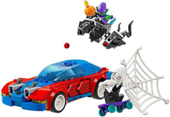 LEGO Marvel Spider-Man závodní auto a Venom Green Goblin, Spidey Role Play Hračka s figurkami superhrdinů a sestavitelným autem, Dárek pro děti, chlapce a dívky 7 let 76279 Stavebnice Beuche den LEGO-Store