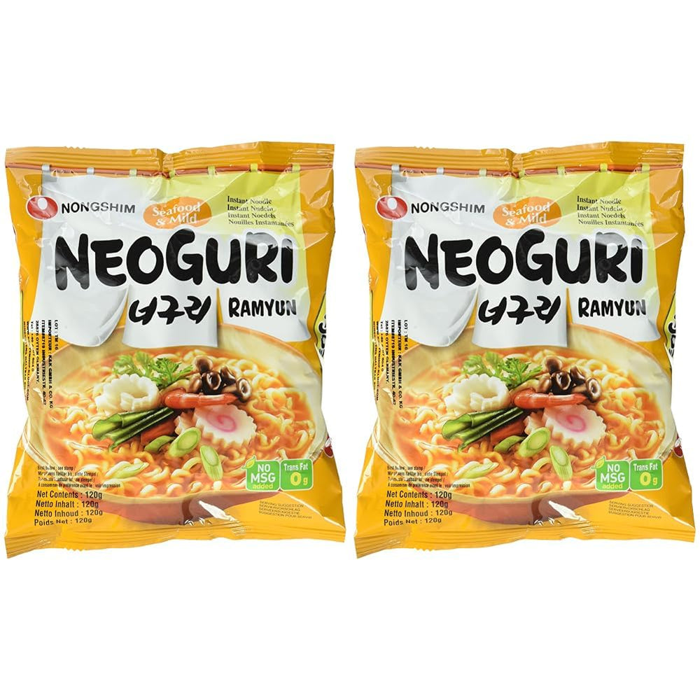 Instantní nudle Nong Shim Kimchi Ramyun Velká mísa - Korejská polévka Ramen - Rychlá příprava - 1 balení 112g