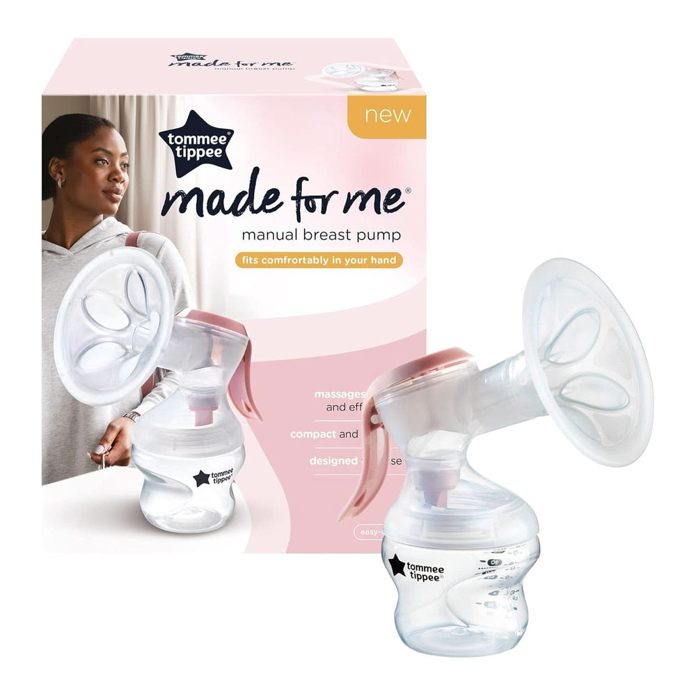 Tommee Tippee Made for Me Manuelle Einzel-Milchpumpe, Starke Saugkraft, Ergonomischer Griff, Tragbare Und Leise Milchpumpe, Samt Babyflasche Příslušenství Jídlo a kojení Bebe Naty Shop