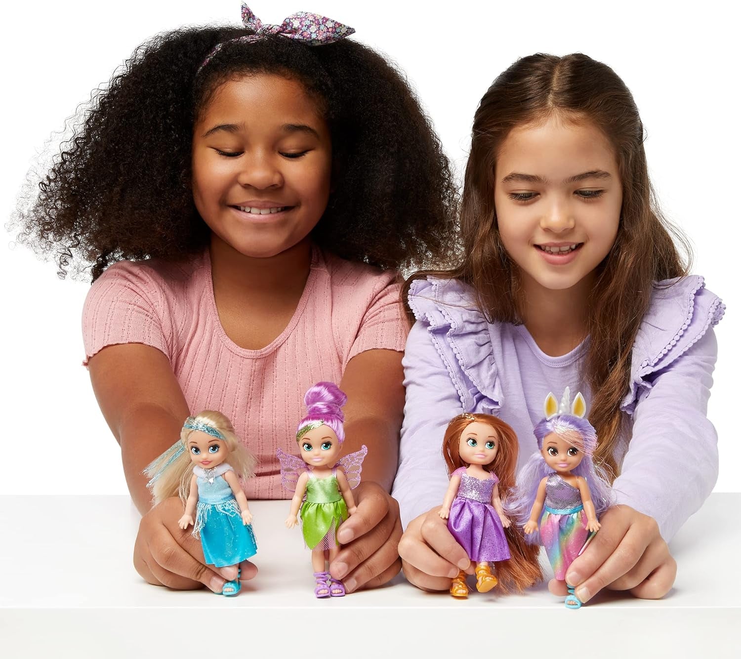 -Dolls-4.7"-Fantasy Little Friend Collection Set of 10