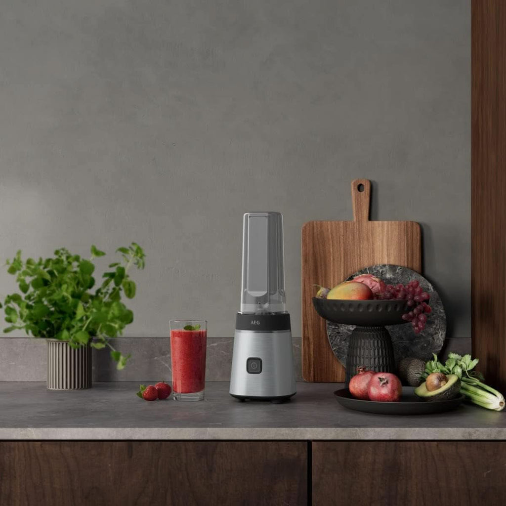 AEG SB3-1-2S Stand Blender, 300 W, 2 niveluri de viteză, cupă portabilă Mama si Copilul Naty Shop