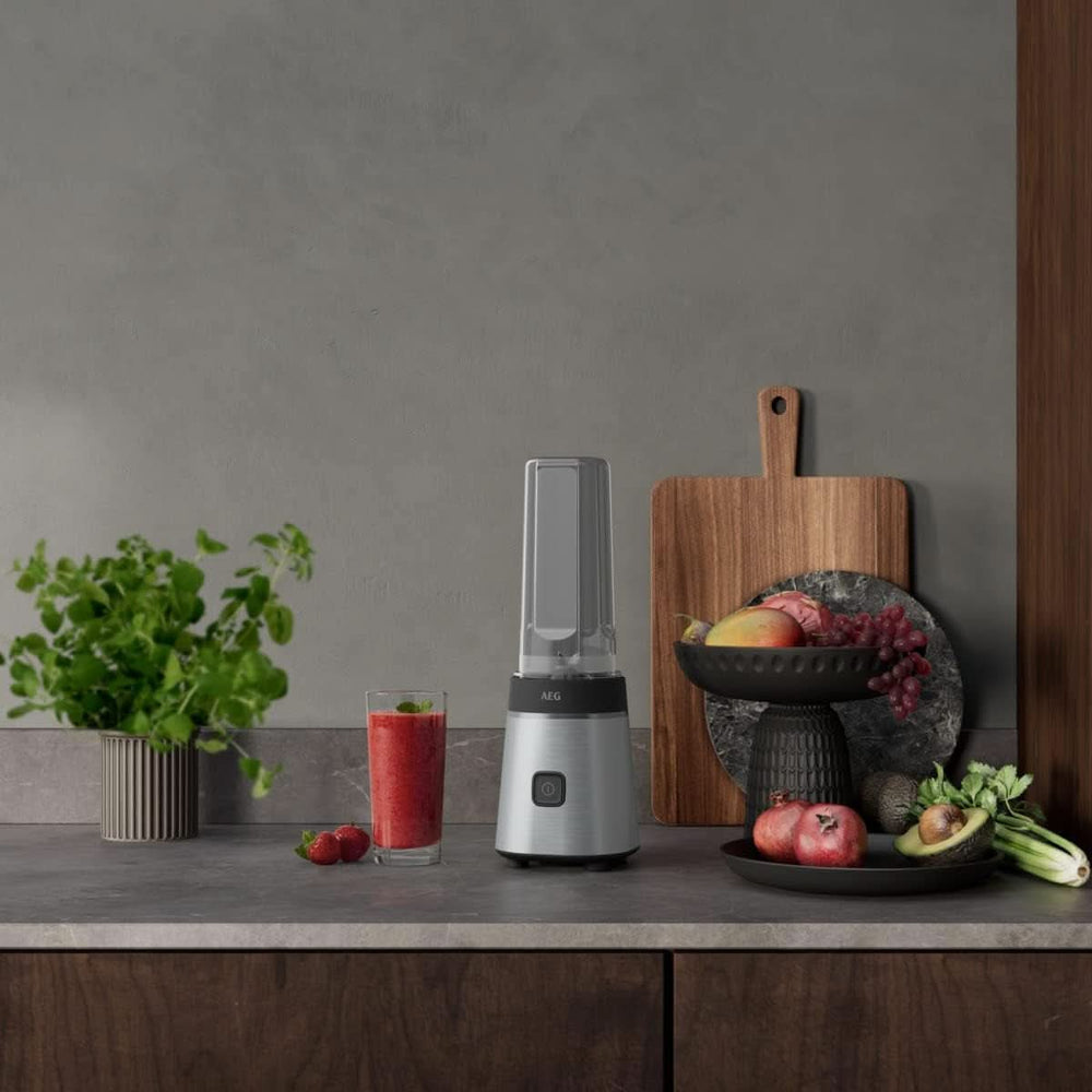 AEG SB3-1-2S Stand Blender, 300 W, 2 niveluri de viteză, cupă portabilă Mama si Copilul Naty Shop