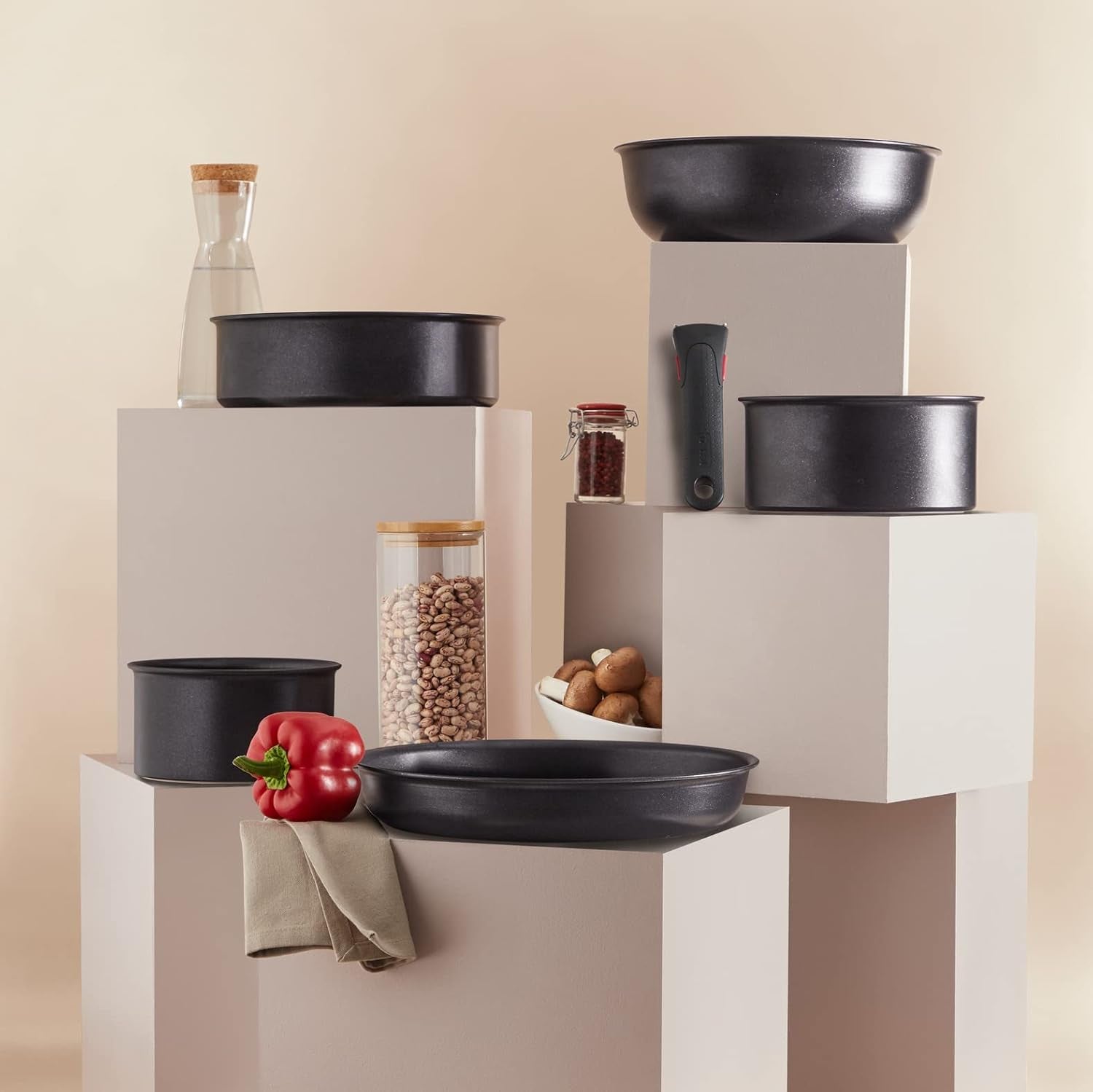 Pánev Tefal Ingenio Eco Resist, 20 cm, indukce, snadné čištění, nepřilnavý povrch Hrnce a pánve Naty Shop