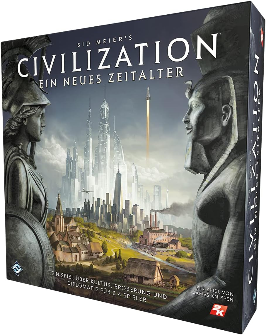 Fantasy Flight Games, Civilization: A New Age, Core Game, Expert Game, Desková hra, 2–4 hráči, Věk 14+, 120+ minut, Němčina