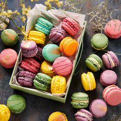 Funcakes Mix Für Macarons, bez lepku: Einfach Zu Berübenen, Perfekt Hausgemachte Macarons, Köstlicher Mandelgeschmack, Halal-Zertifiziert, 300G Směs na pečení a vaření Naty Shop
