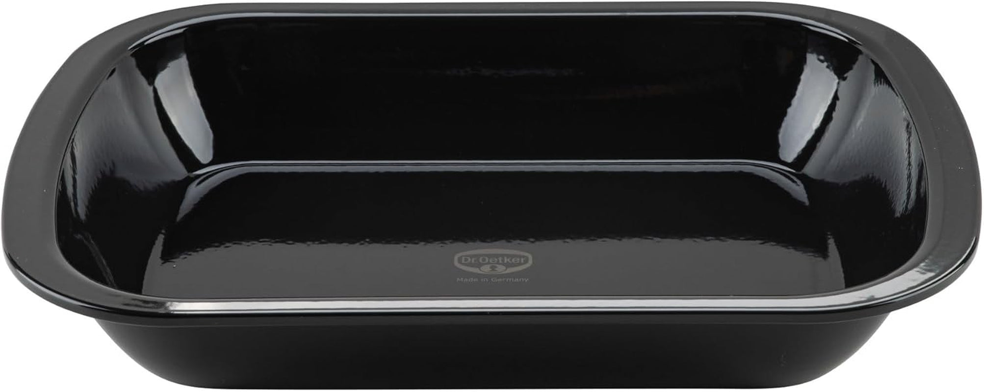 Oetker Back-Idee Kreativ Dessert- Und Auflaufform Aus Enamelle, 39,5 X 28 X 6,5 Cm – Hitzebeständig Bis 400°C, Schnittfest, Kratzfest, Induktionsgeeignet, Schwarz Formy a plechy Naty Shop