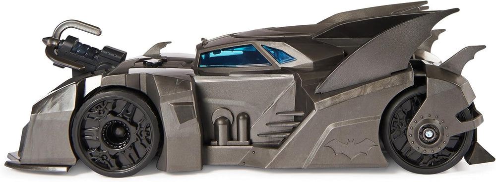 Batmobil DC Comics Batman Offroad Batmobil s katapultem s hákem a mřížkou vzadu Včetně 10cm figurky Batmana pro fanoušky superhrdinů od 4 let Akční figurky Naty Shop