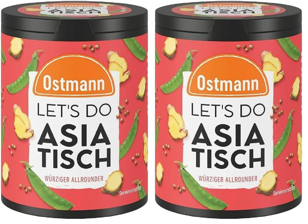 Ostmann Gewürze - Let's Do Fisch Allrounder | Gewürzsalz für Bratfisch, Flammlachs und Meeresfrüchte | Würziger Allrounder s hořčicí, citronem a koprem | 85 g v recyklované tyči Metalldose