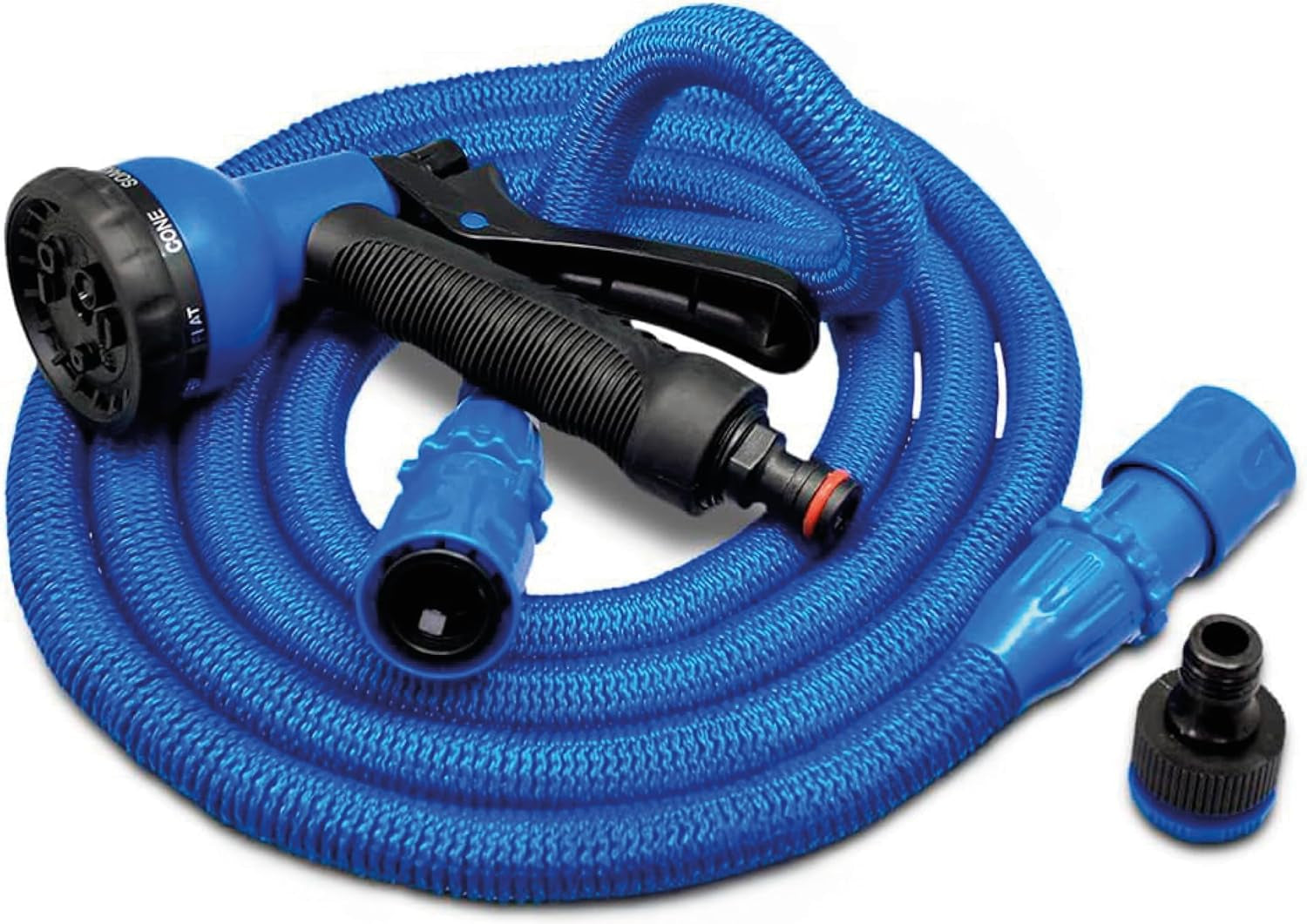 Pro C2607B Manguera Extensibil cu Presión del Agua, Azul, 7,5 metri