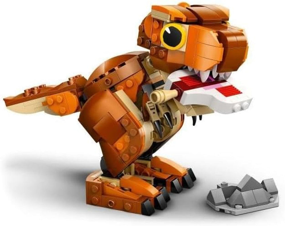 LEGO Jurassic World Little Eatie: Stavebnice T. Rex pro chlapce a dívky 7letá stavebnice dinosaura Dětský dárkový model s pohyblivými ústy, hlavou a ocasem 76967 Stavebnice Besuche den LEGO-Store