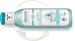 Lavera Care Basis Sensitiv 2v1, Šampon a sprchový gel s bio aloe vera a rostlinným keratinem, 250 ml Sprcha a koupel Naty Shop