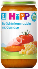 Hipp Bio Menu Od 12 měsíců Bio šunkové nudle se zeleninou, 250G, balení 6 ks (6X250G) Matka a dítě Naty Shop Výchozí název