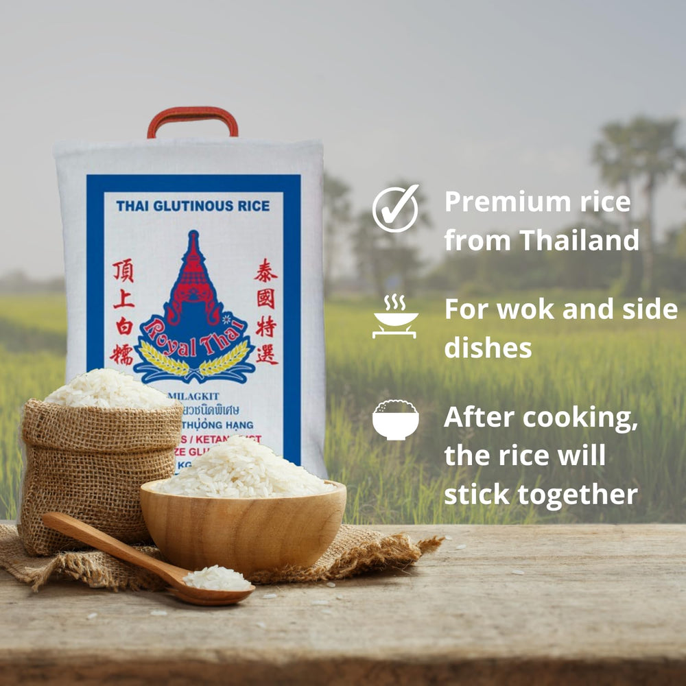 ROYAL THAI RICE - Lepkavá rýže - 1 x 10 KG
