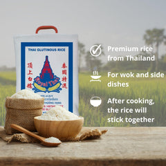 ROYAL THAI RICE - Lepkavá rýže - 1 x 10 KG