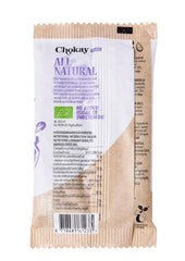 BIO Tyčinka - MANDLE/Belgická hořká čokoláda s mandlemi a mořskou solí/VEGAN, BEZLEPKU A FAIR TRADE / 1x70g