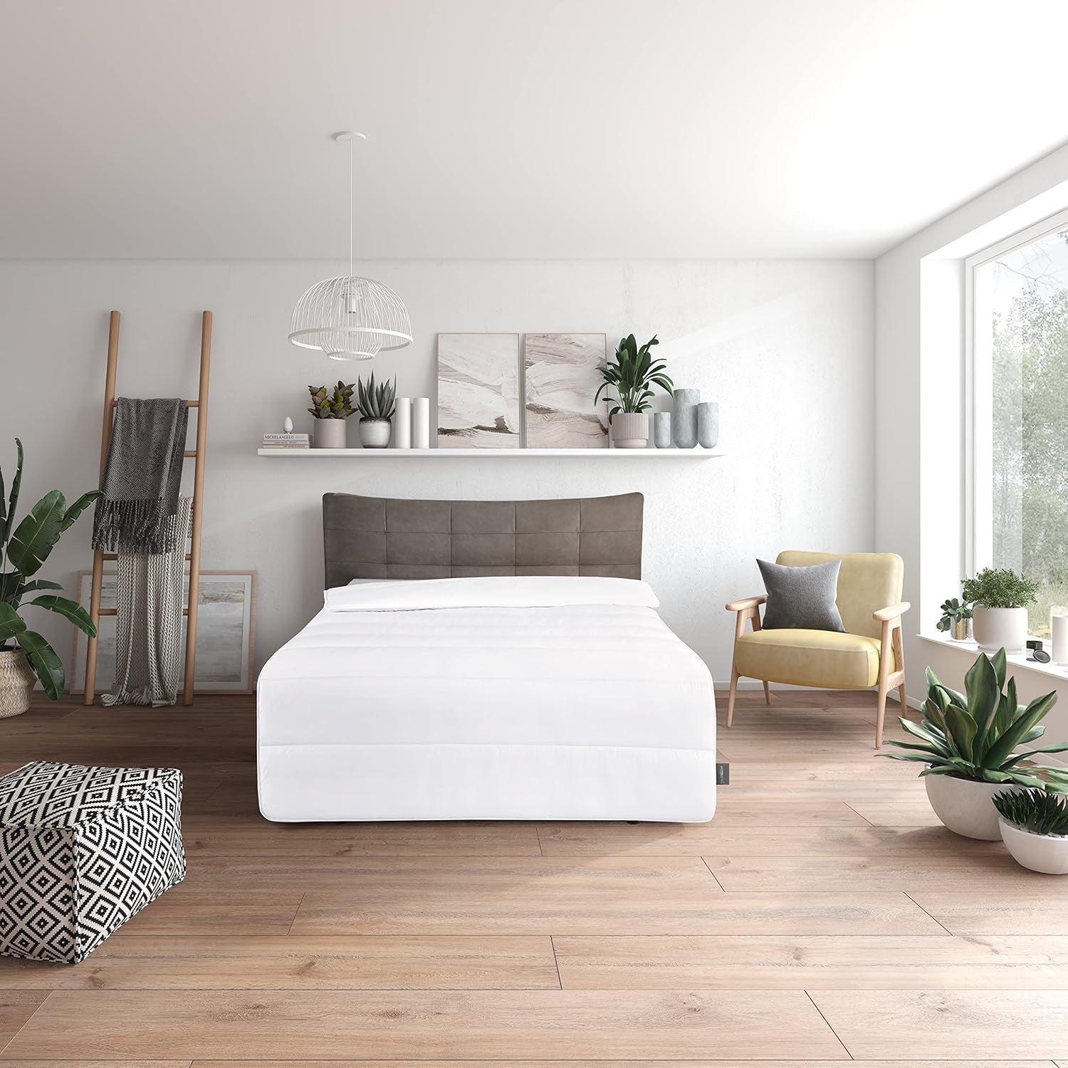 Povlečení Traumnacht Green - Celoroční přikrývka 135X200 Cm + Polštář 80X80 Cm, odolné s potahem z mikrovlákna, vyrobeno podle německé normy kvality Peřiny a přikrývky Naty Shop