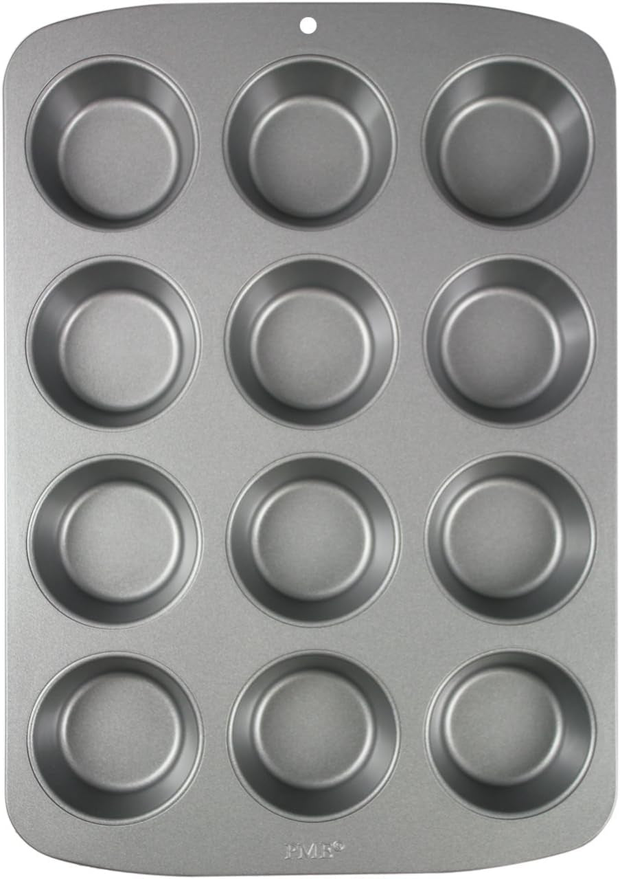 CSB111 Antihaftbeschichtete Mini-Muffinform Mit 24 Löchern Aus Karbonstahl, Edelstahl, Silver, 39,4 X 24,6 X 2,1 Cm Formy a plechy na pečení Naty Shop 37,299999999999997 X 21,1 Cm E