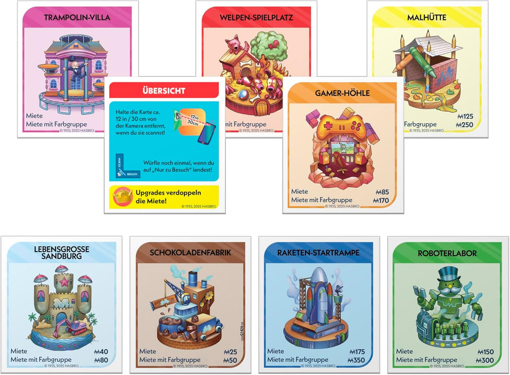 Monopoly Board Game App Banking - německá verze, moderní verze klasické elektronické hry pro děti od 8 let, pro 2 až 6 hráčů