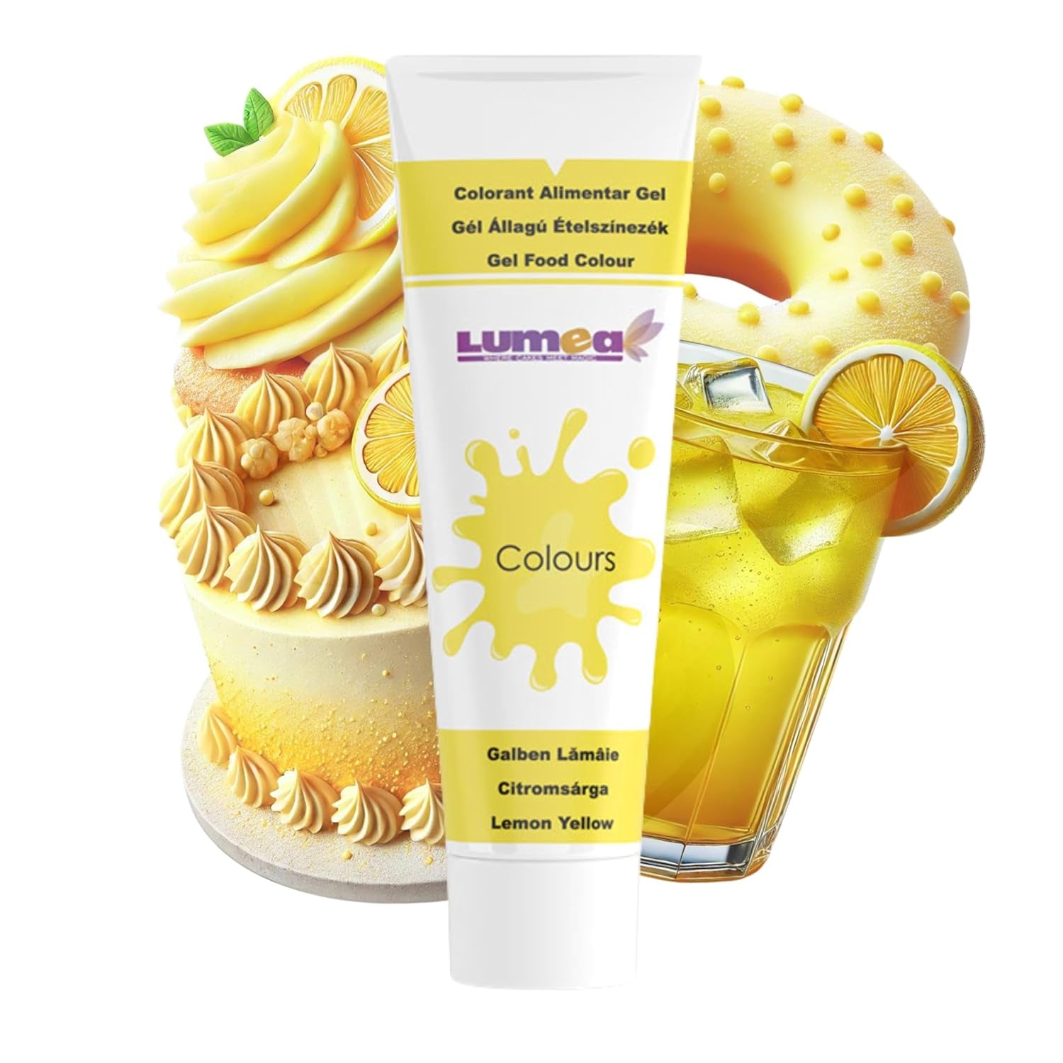 Dekozauber24 Colorant alimentar roșu, gel, 30g, vegan, fără zahăr, foarte concentrat, colorant alimentar roșu pentru fondant, cremă de unt, băuturi și multe altele