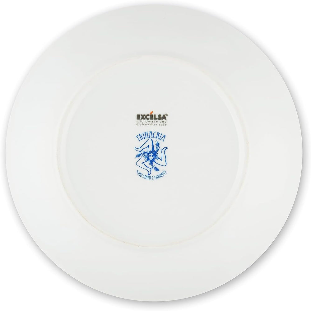 Excelsa Trinacria Teller-Set, 18-teilig, Porzellan und Keramik
