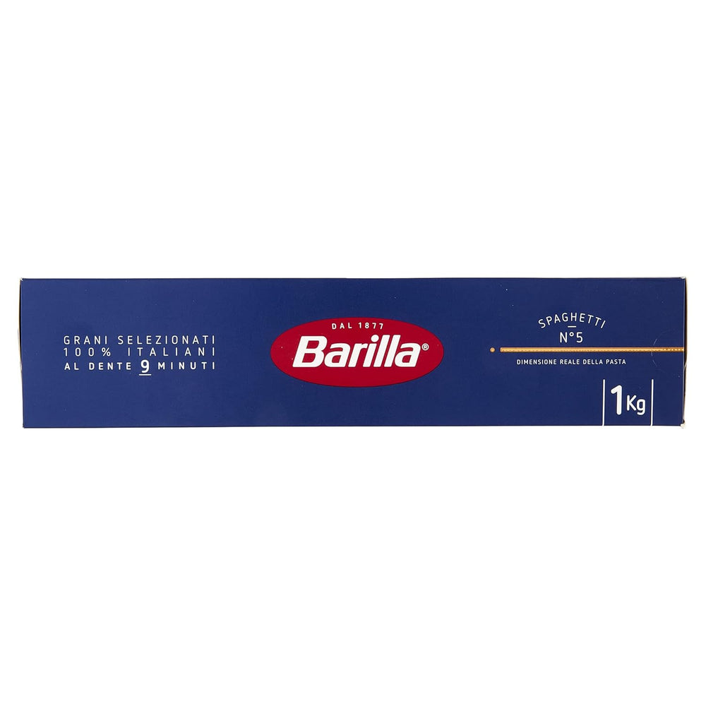 Barilla Classic Spaghetti No. 5 vysoce kvalitní těstoviny z tvrdé pšenice, vždy al dente (1 x 1 kg)