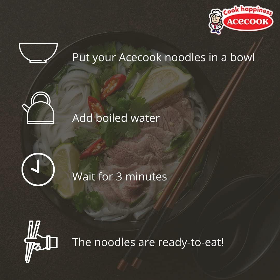 - GD skleněné instantní nudle s vepřovým masem - (1 x 57 g)