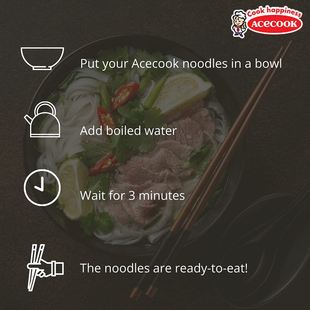 - GD skleněné instantní nudle s vepřovým masem - (1 x 57 g)