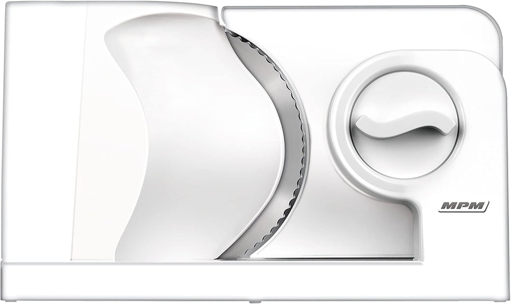 MPM MKR-05 Univerzální elektrický kráječ, nastavitelná tloušťka řezu až 15 mm, 150 W Drtiče a kráječe Naty Shop