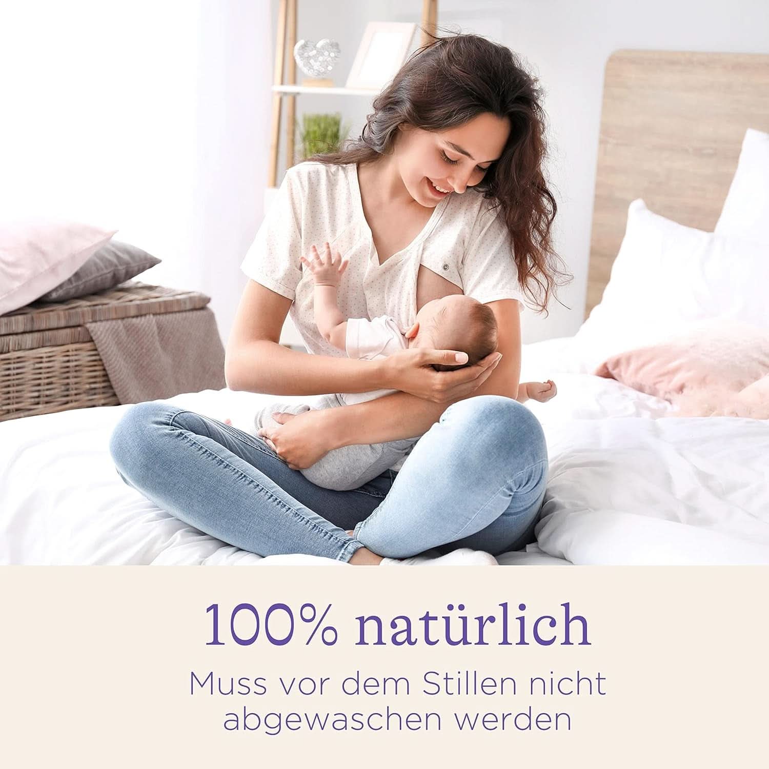 Lansinoh HPA Lanolin Brustwarzensalbe, 10 ml - 100% Natürlich - Beruhigt & Schützt Beanspruchte Brustwarzen - Klimaneutral, 10940, Farblos Příslušenství Jídlo a kojení Baby Naty Shop