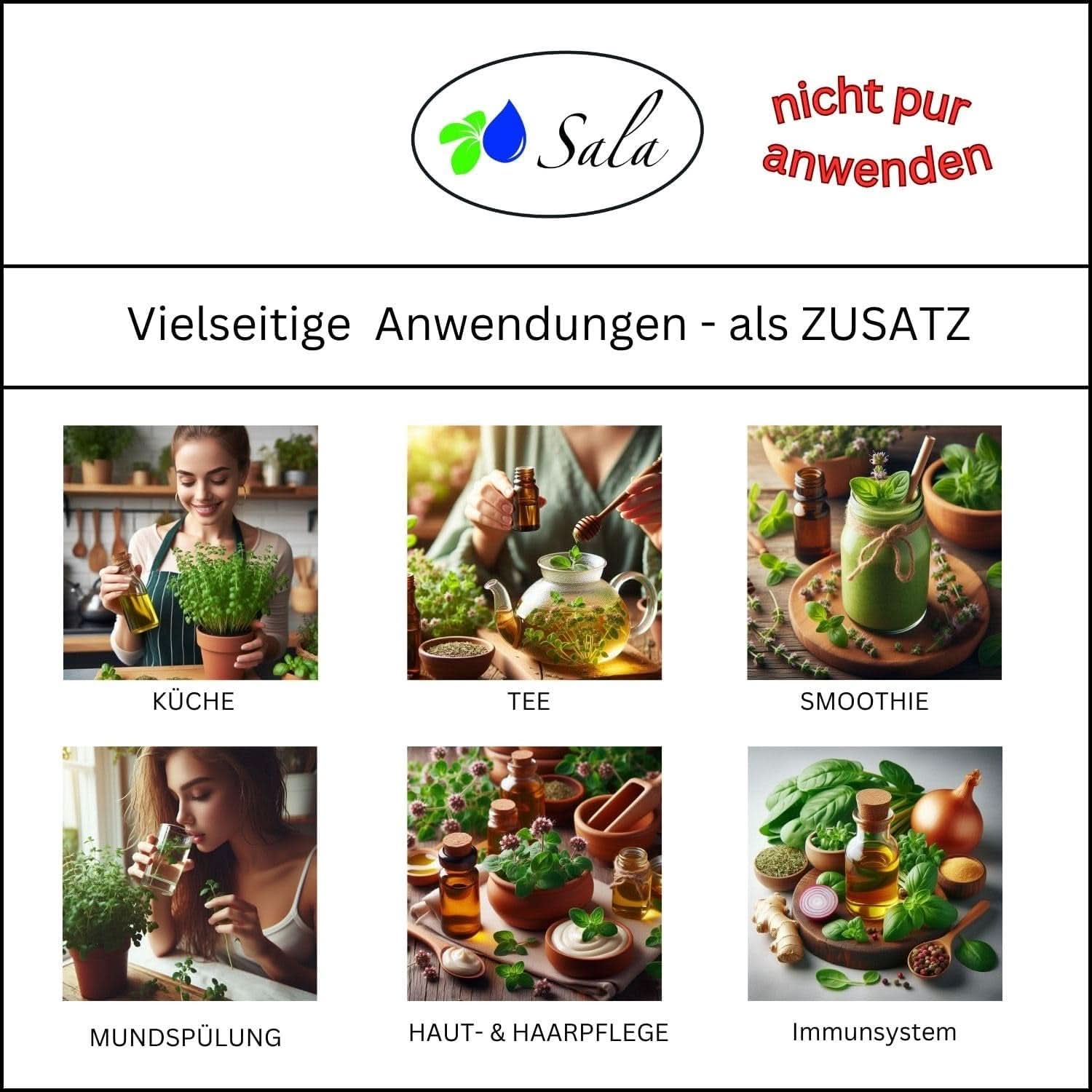 Oreganový olej Aroma Esenciální oreganový olej BIO - Ke konzumaci - 100% přírodní 30 ml Arome Naty Shop