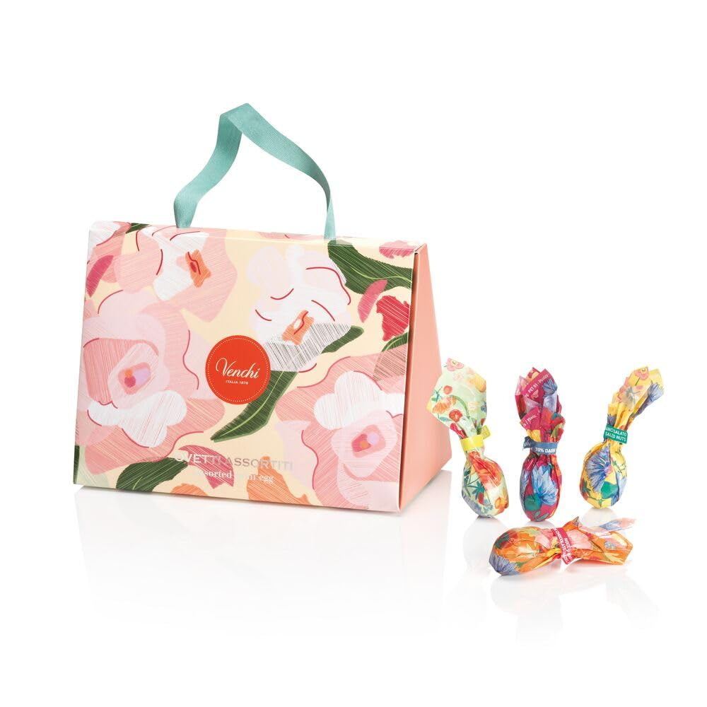 Dárková kazeta s kolekcí ovetti di cioccolato Camelia 200 g