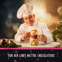 Lindt Čokoláda | AHOJ Mini Santa | 50 g | 5 Mini Moși Moși (po 10 g) z jemné mléčné čokolády | Vánoční čokoládové figurky pro malé i velké