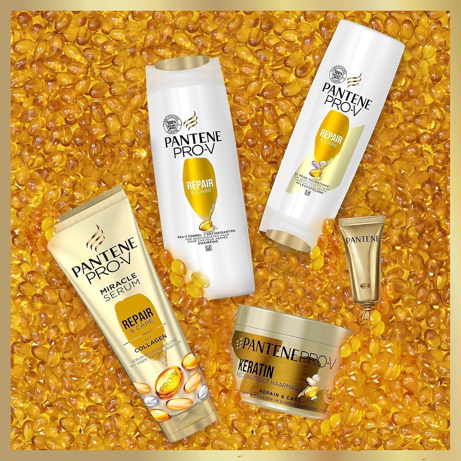 Balsam Pantene Pro-V Repair And Care, regenerează părul din interior spre exterior Duș și baie Pantene