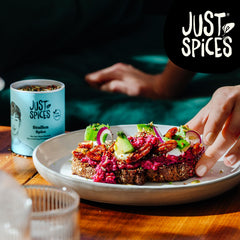 Just Spices Stullen Spice I Würze belegte Brote mit 13 leckeren Ingredience v einem Gewürzmix I Gewürzdose, 50 g